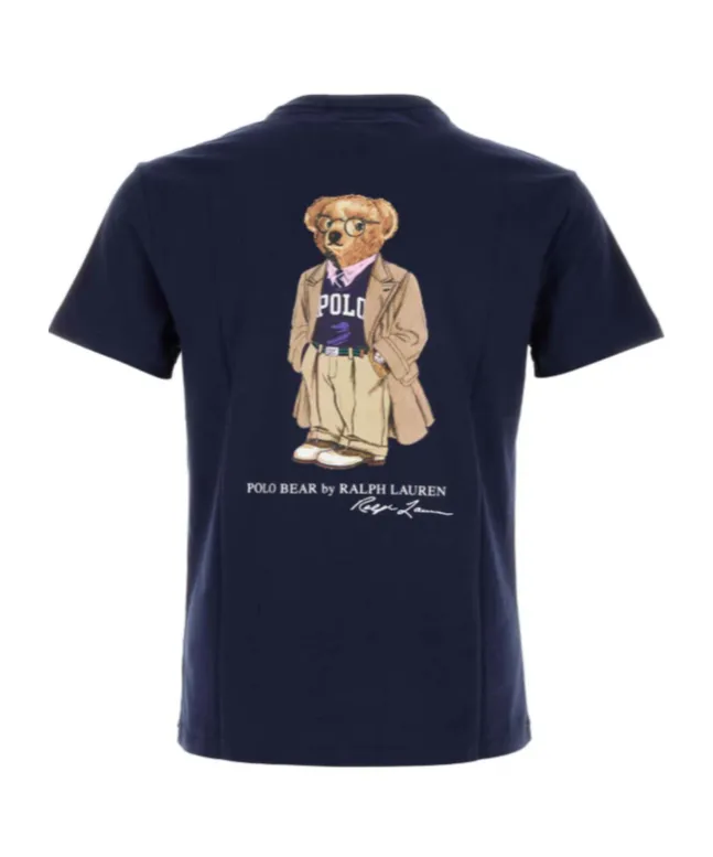 Polo Bear Printed Crewneck T-Shirt