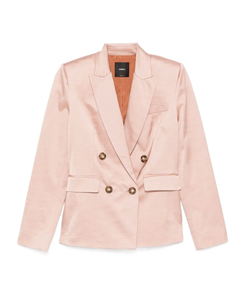 Long-Sleeved Double Breasted Jacket