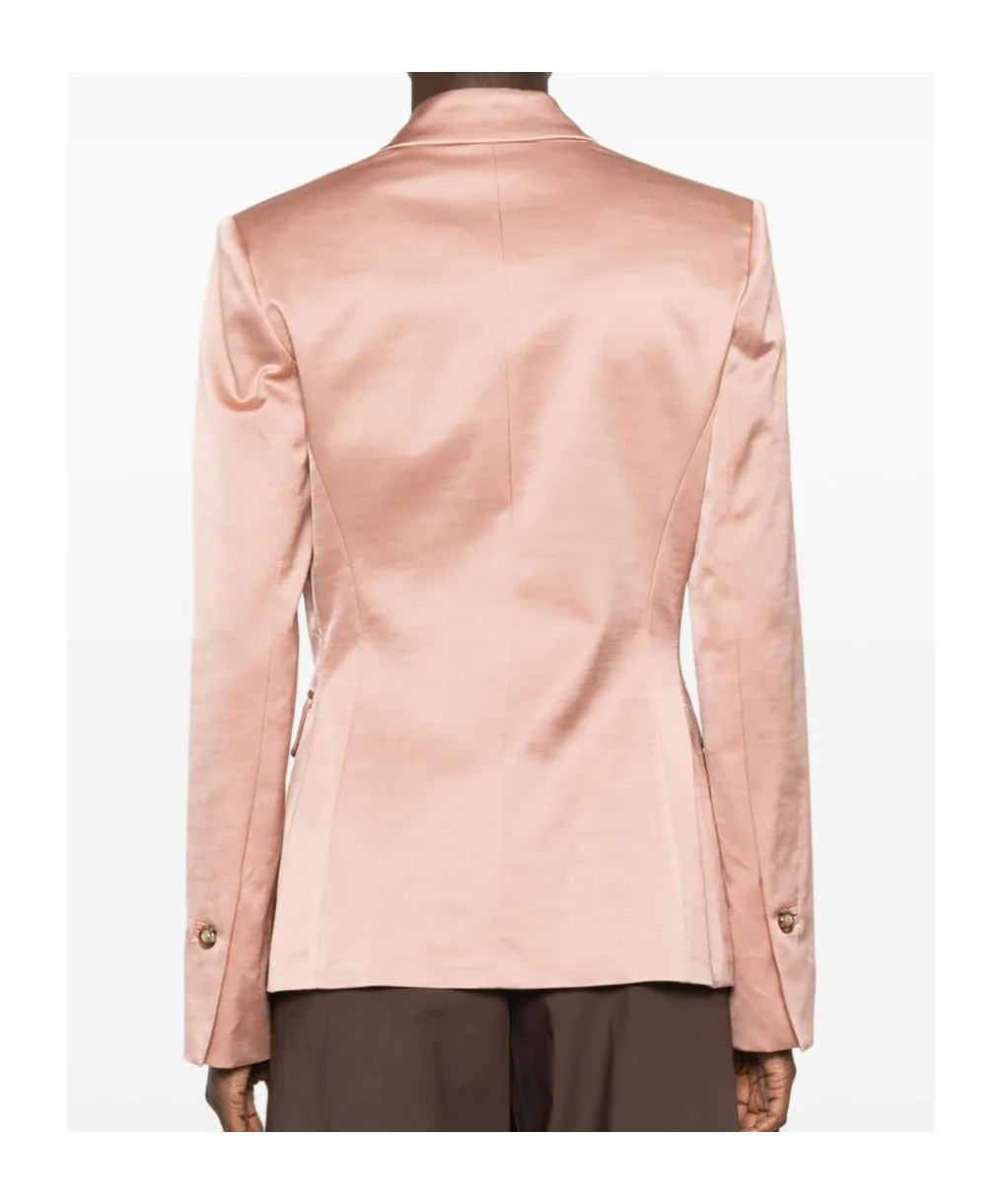 Long-Sleeved Double Breasted Jacket