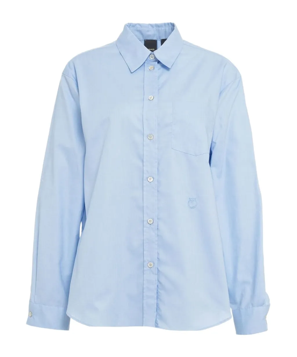 Love Birds Embroidered Oxford Shirt