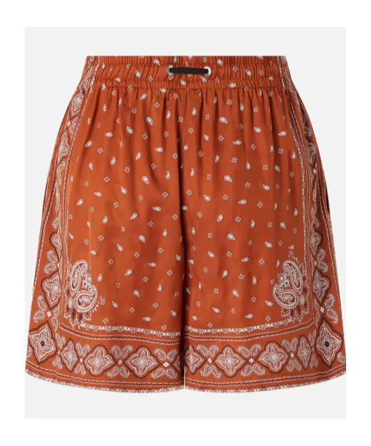 Bandana-Print Shorts