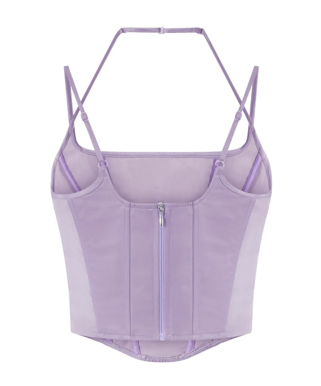 Zipped Sleeveless Top