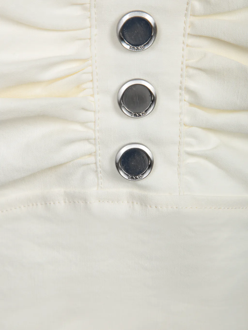 Button-Detailed Crop Top