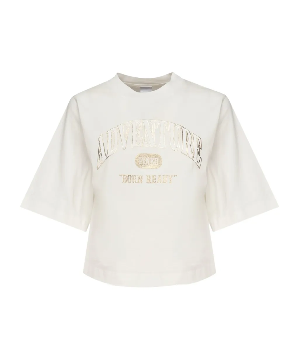 Logo Printed Crewneck T-Shirt