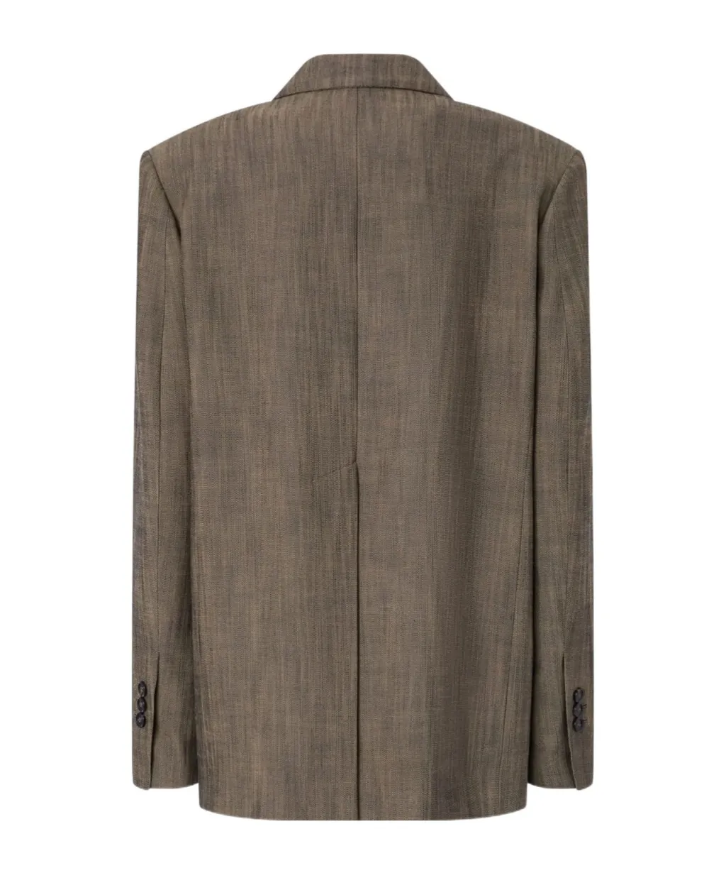 Buttoned Blazer Jacket