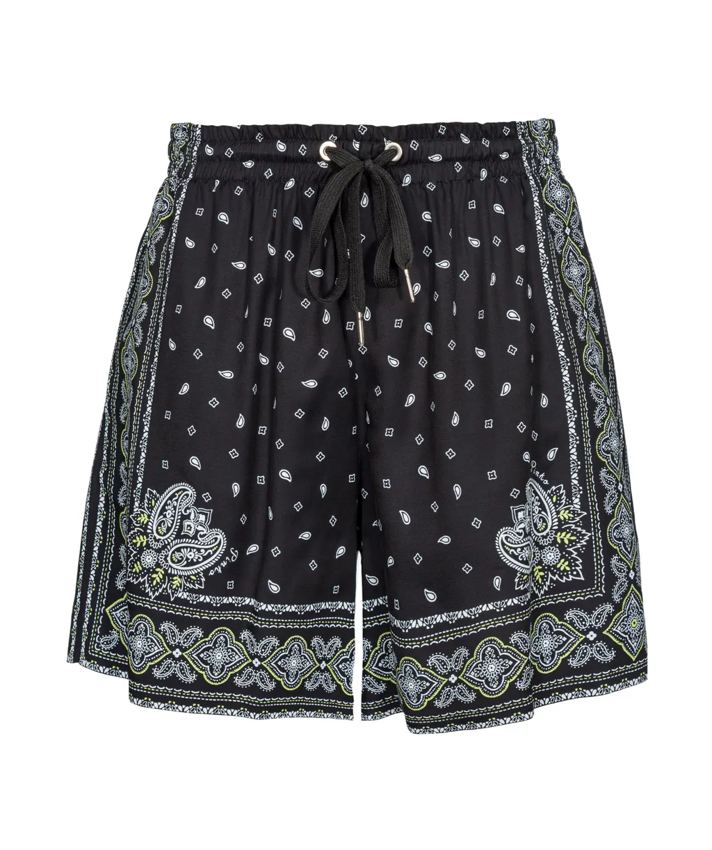 Bandana-Print Shorts