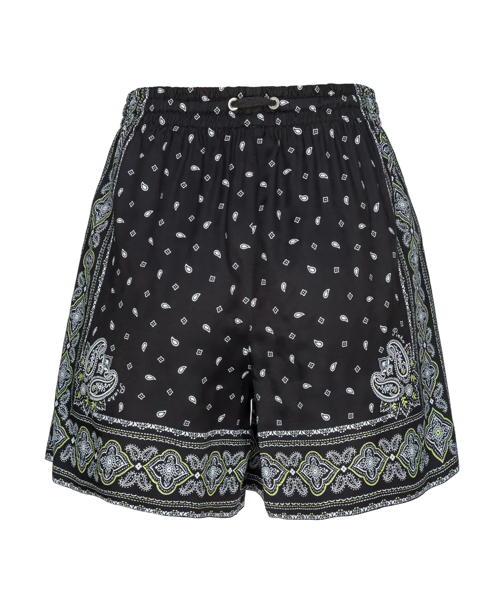 Bandana-Print Shorts