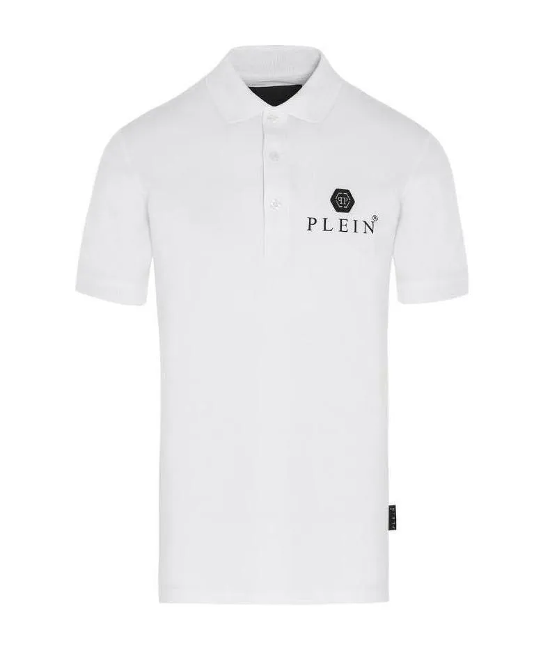 Logo-Patch Short-Sleeved Polo Shirt