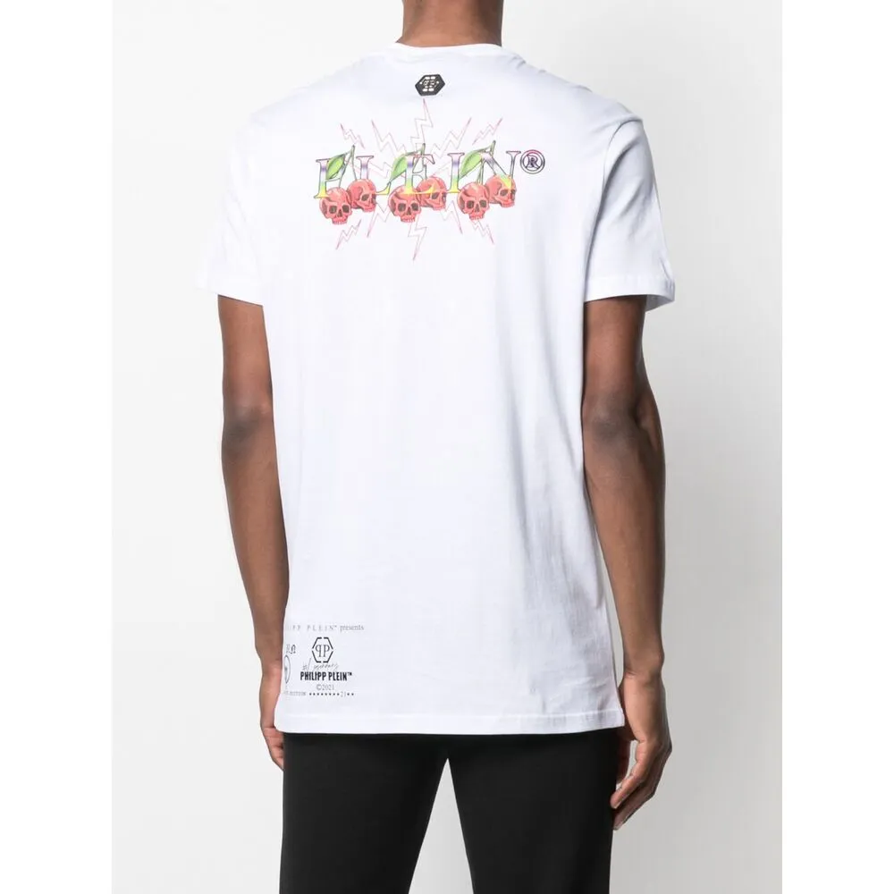 Decorated Cherry Printed T-Shirt