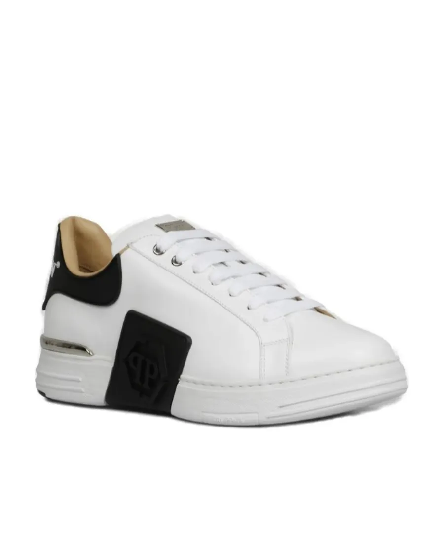 Logo Plaque Low-Top Sneakers