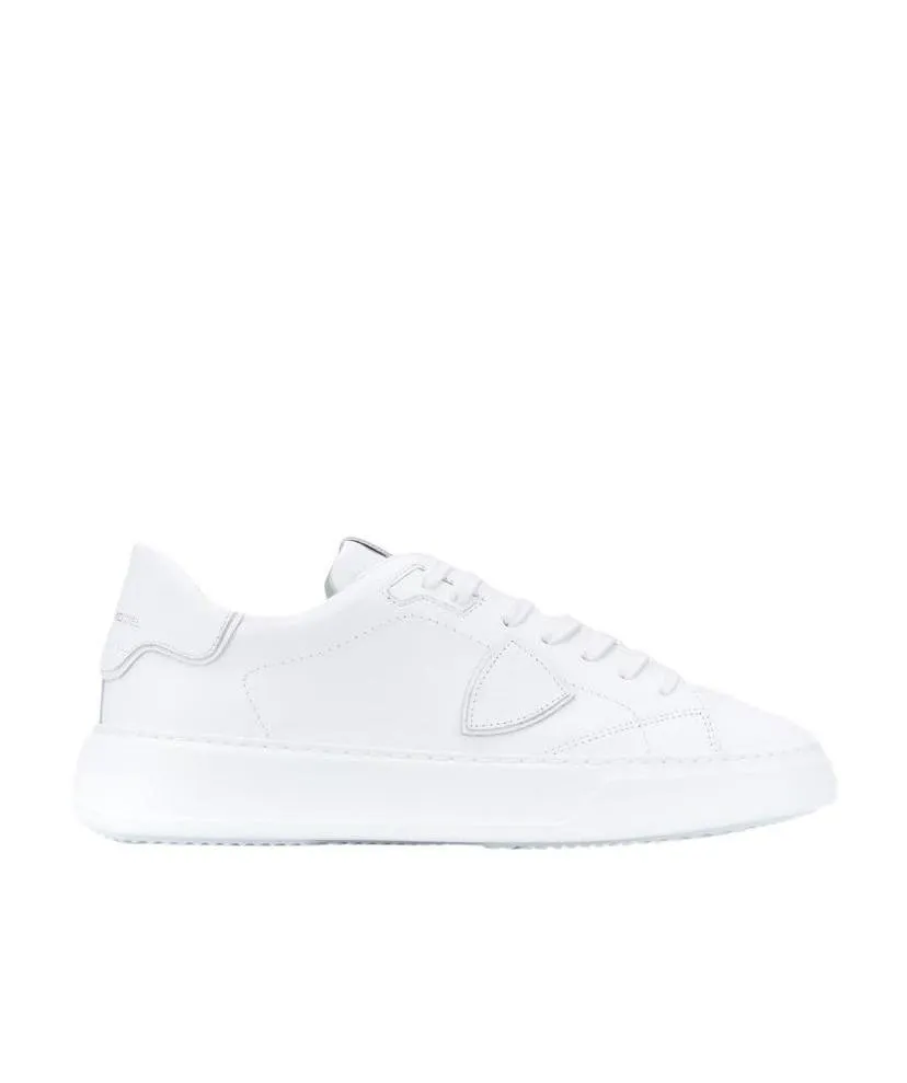 Temple Low-Top Lace-Up Sneakers