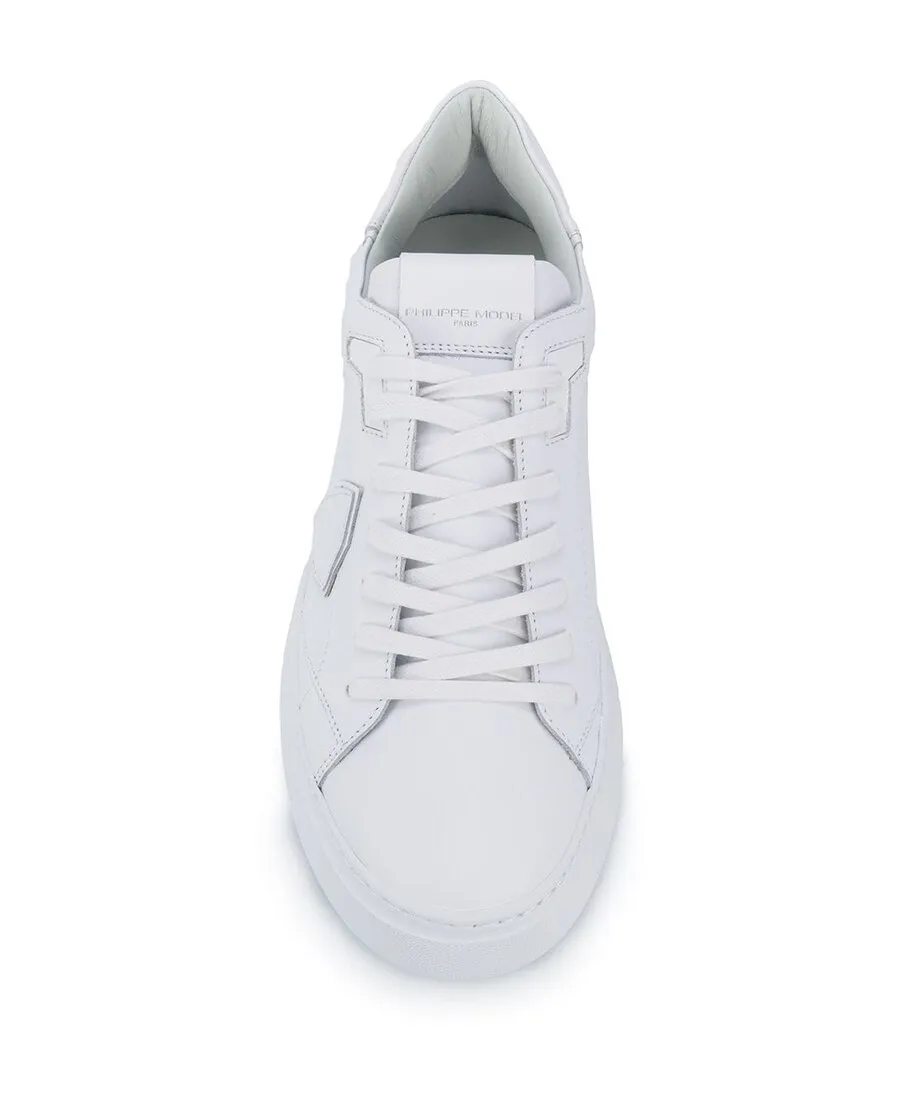 Temple Low-Top Lace-Up Sneakers