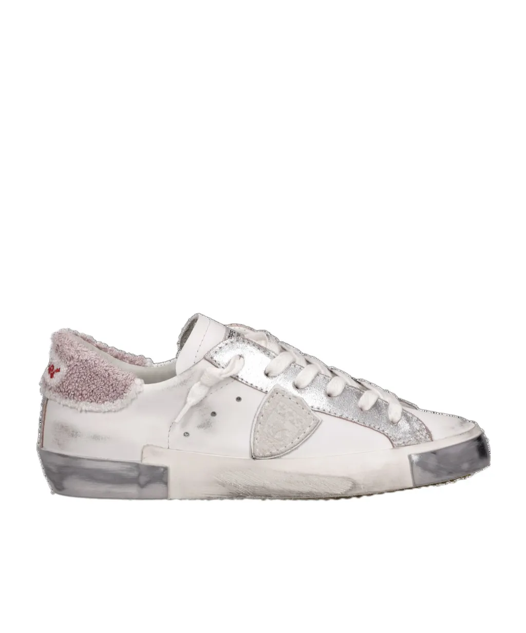 Logo Embroidered Sneakers