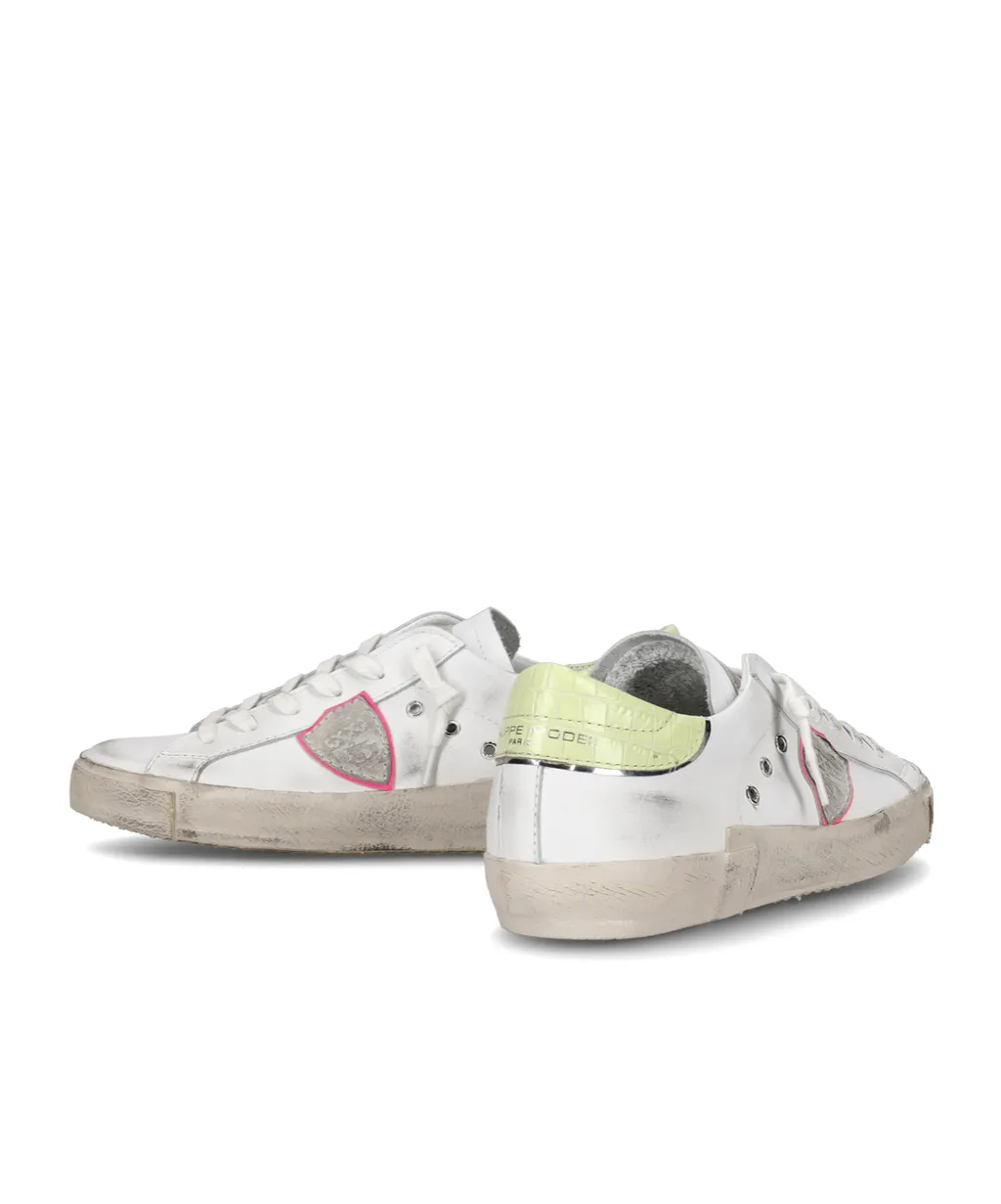 Logo Patch Lace-Up Sneakers