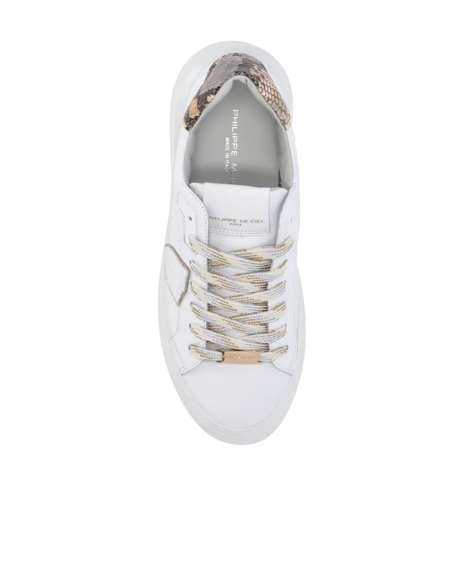 Temple Lace-Up Sneakers
