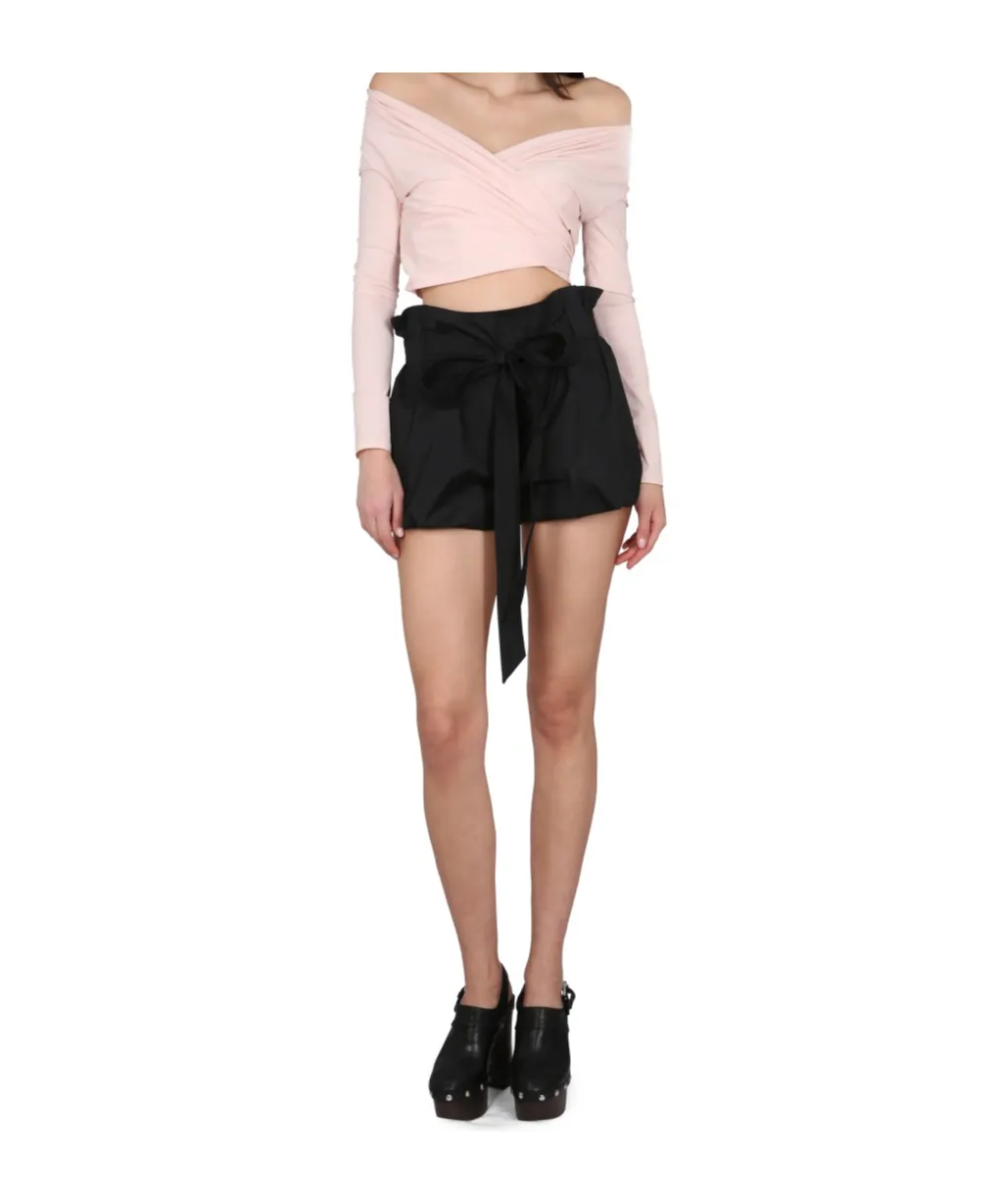 Wraparound V-Neck Top