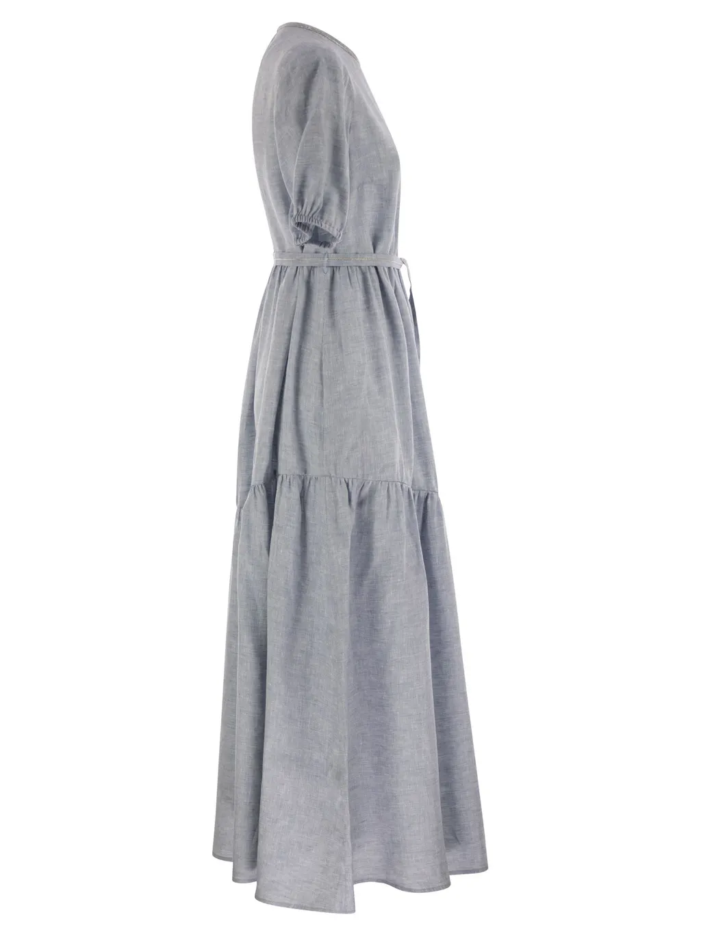 Long Dress In Pure Linen