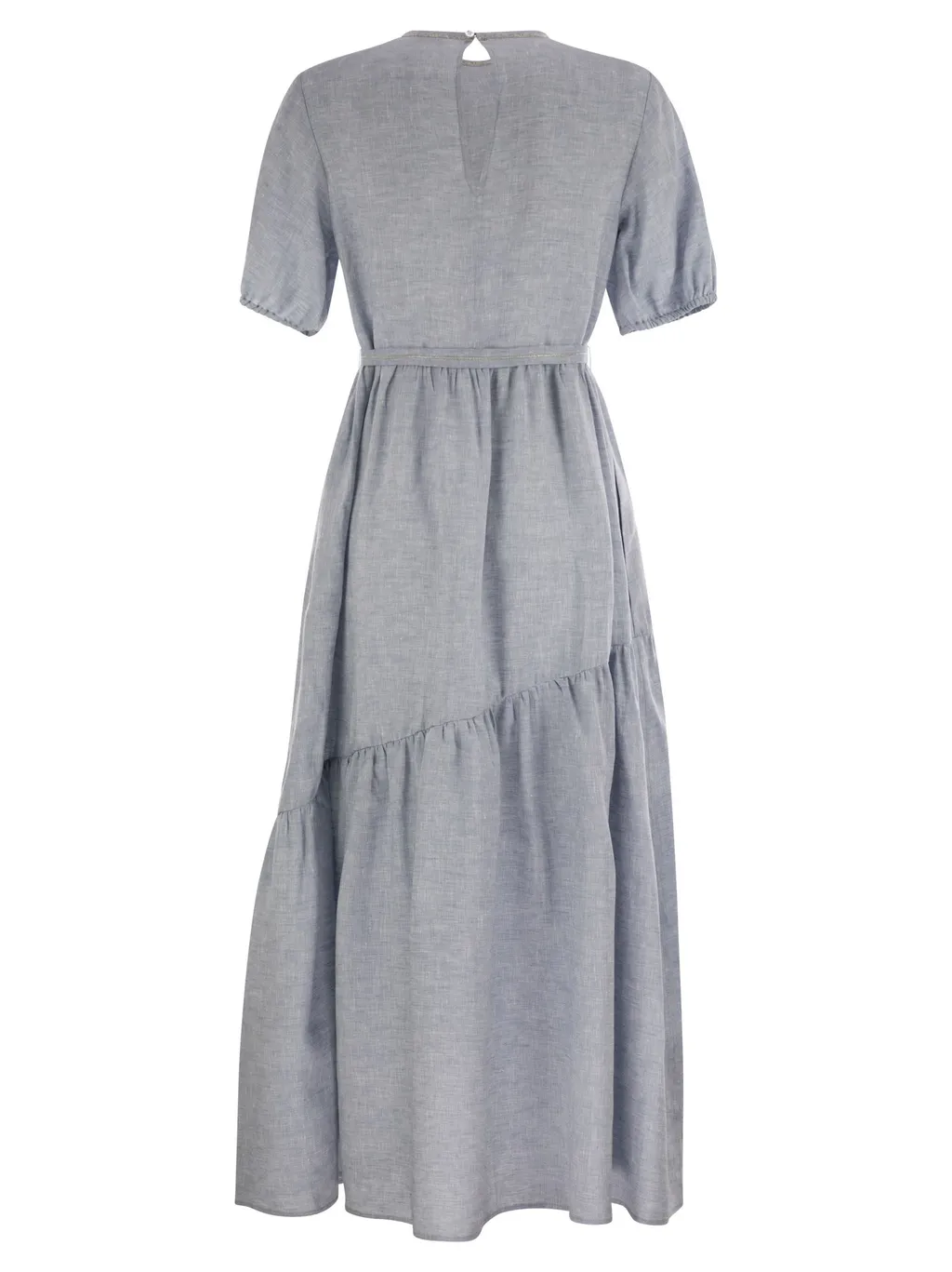Long Dress In Pure Linen