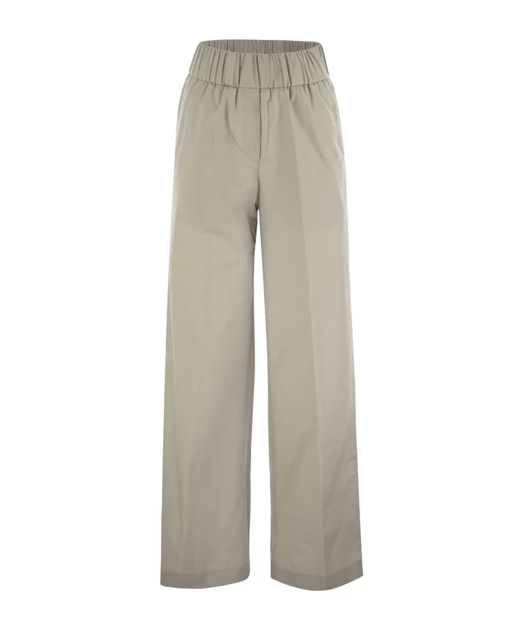 Elasticated Waist Technical Pants