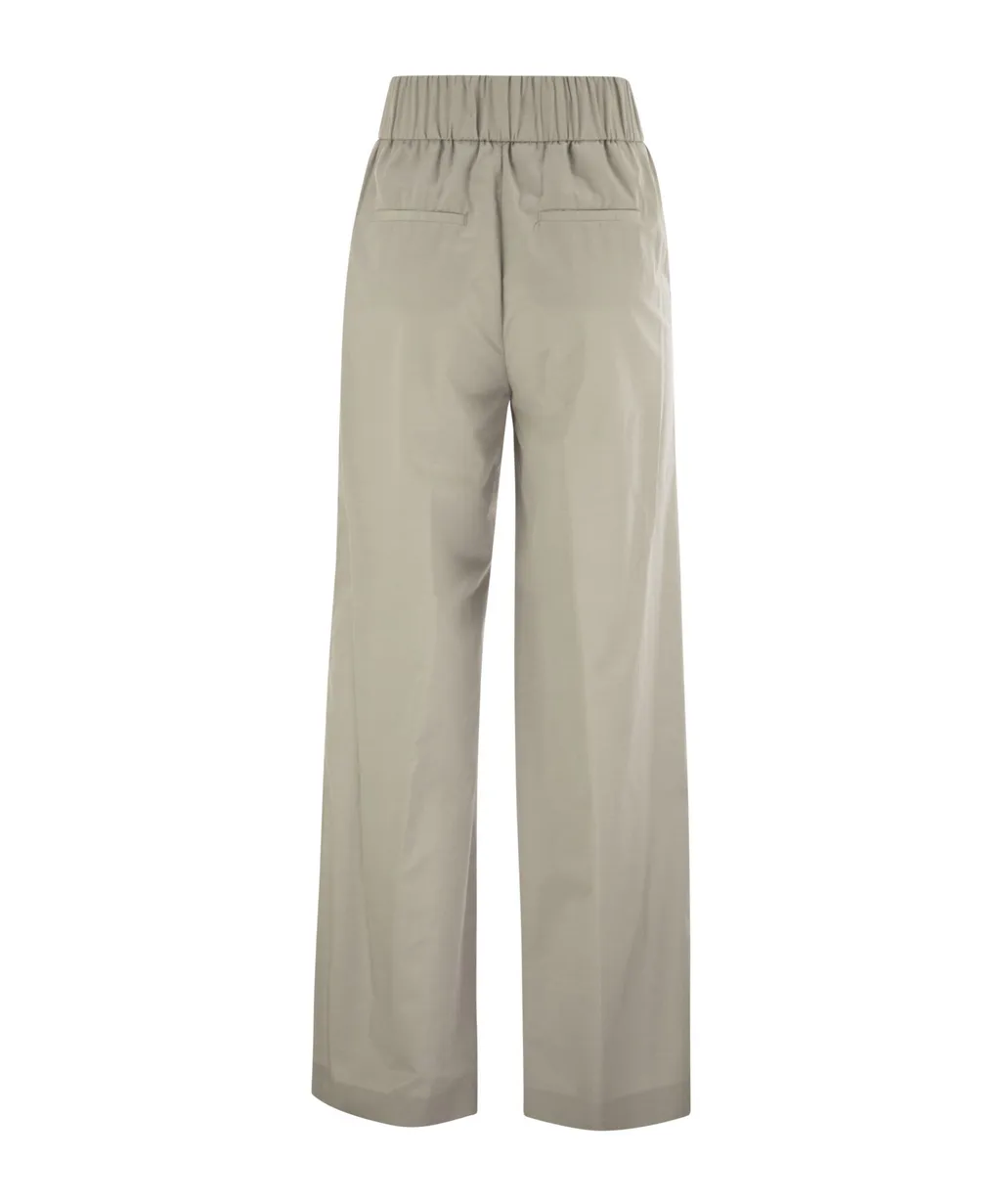 Elasticated Waist Technical Pants