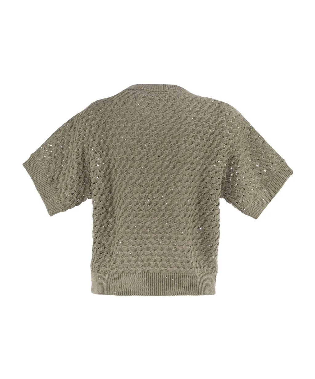 Sequined Cordonnet Knitwear