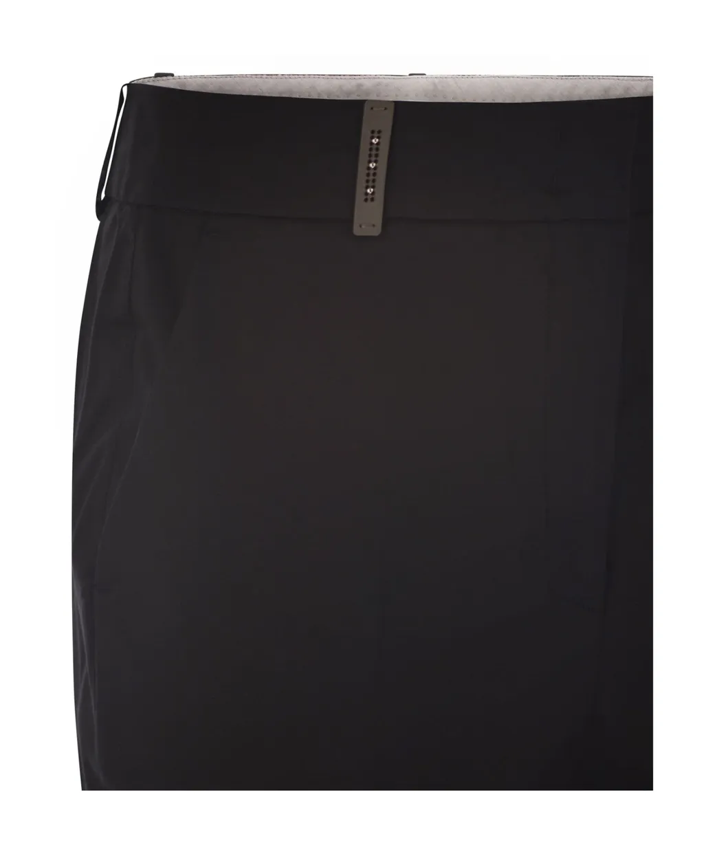 High-Waist Slim Pants