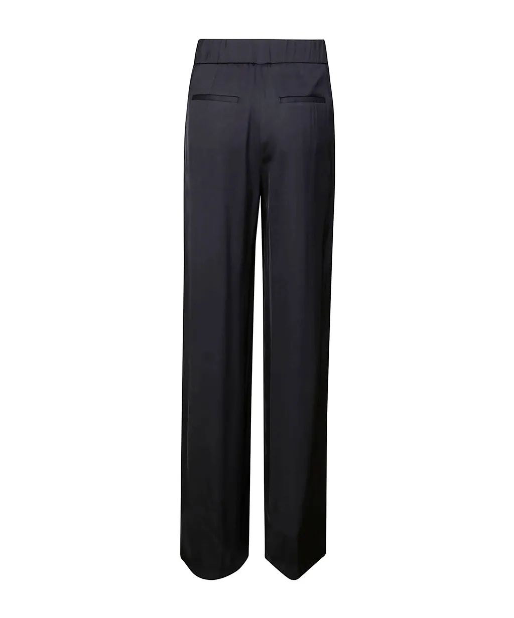 Straight-Leg Tailored Trousers