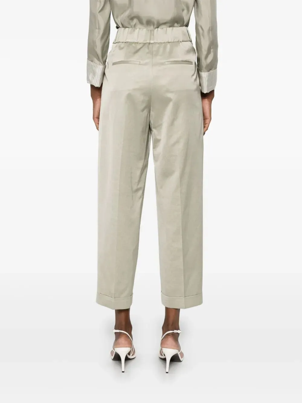 Gabardine Trousers