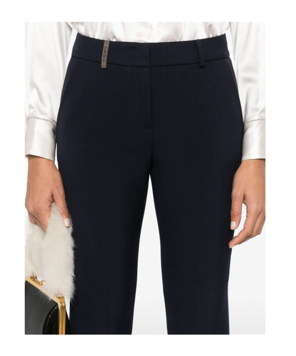 Pressed-Crease Trousers