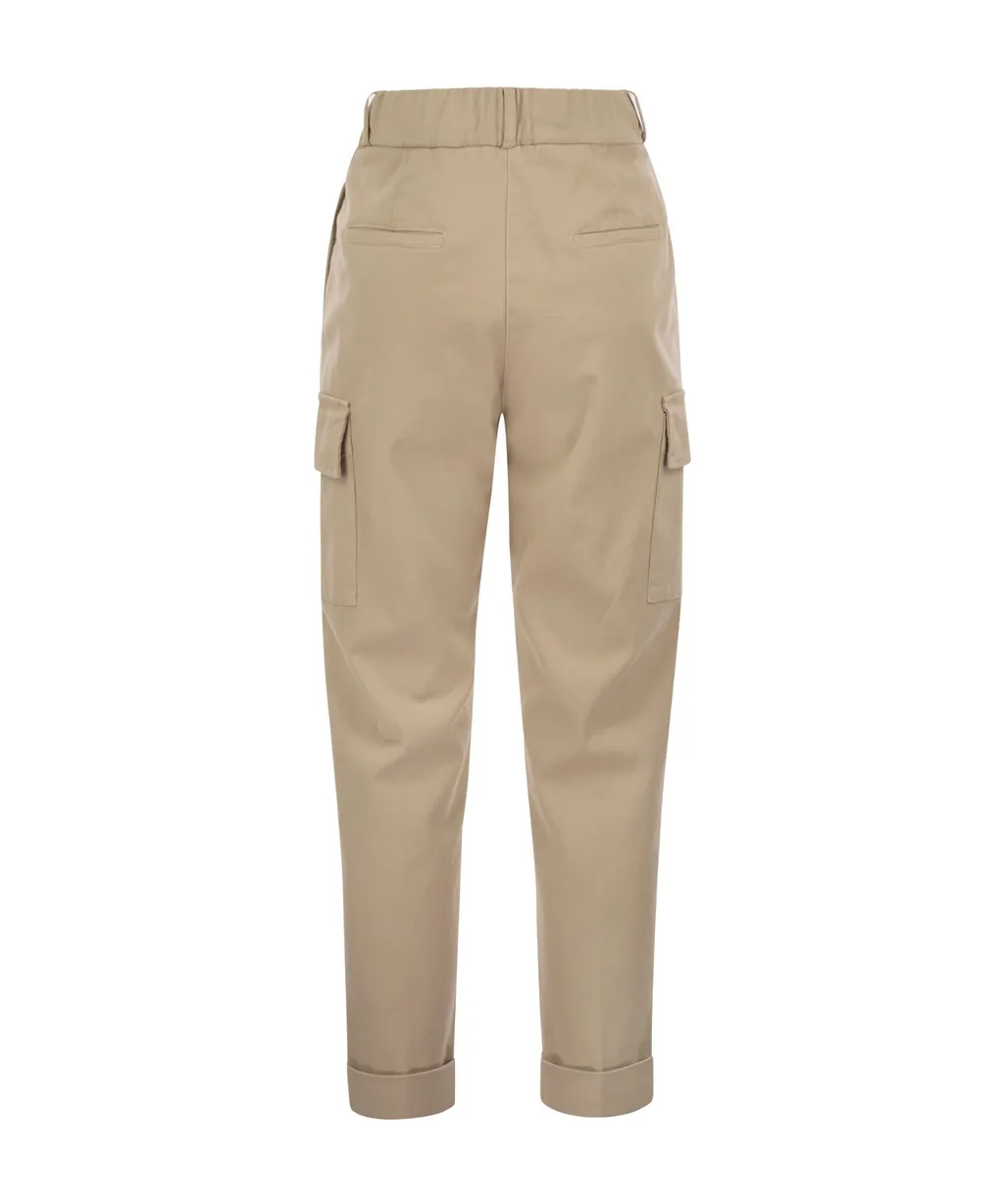 Pleated Cargo Pants