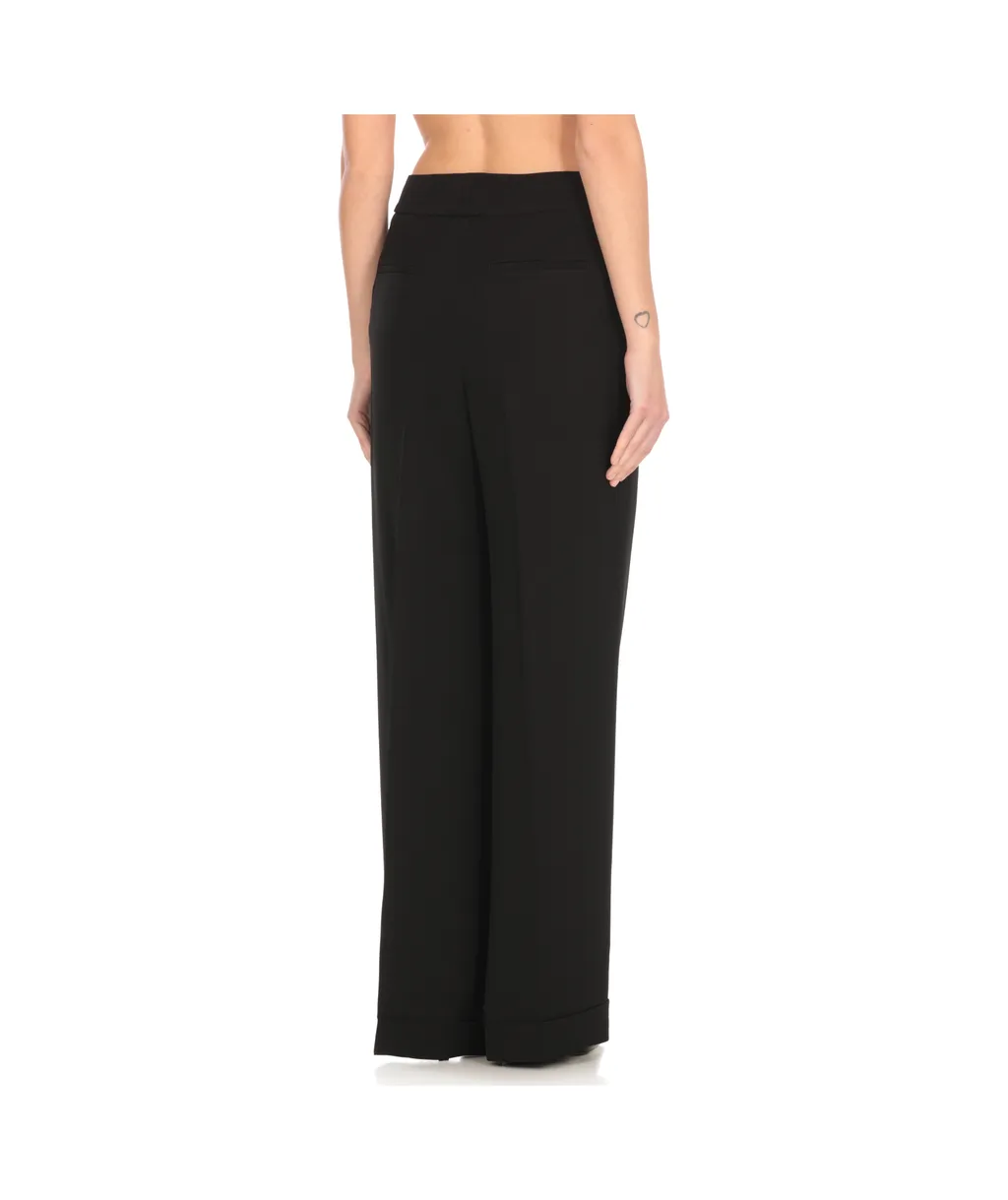 Wide Leg Pleated Pants