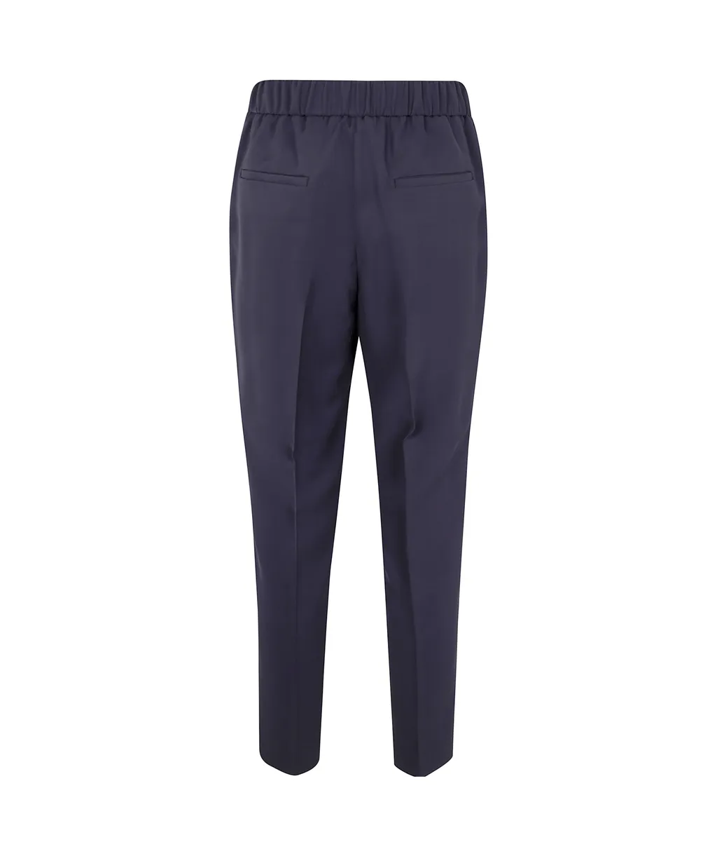 Pleat-Detail Trousers