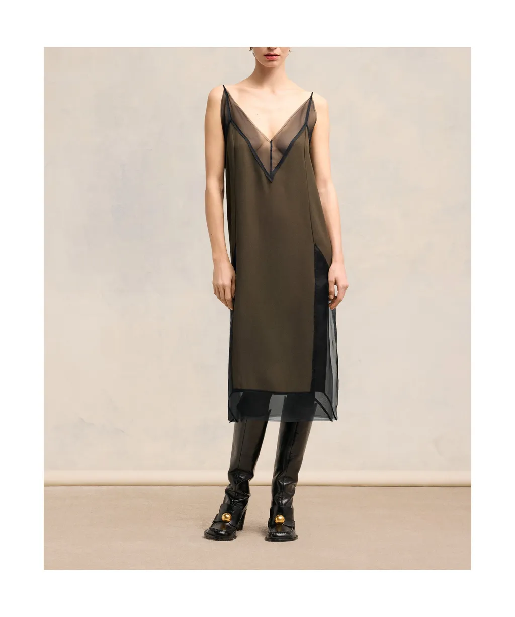 Thin Shoulder Strap Dress
