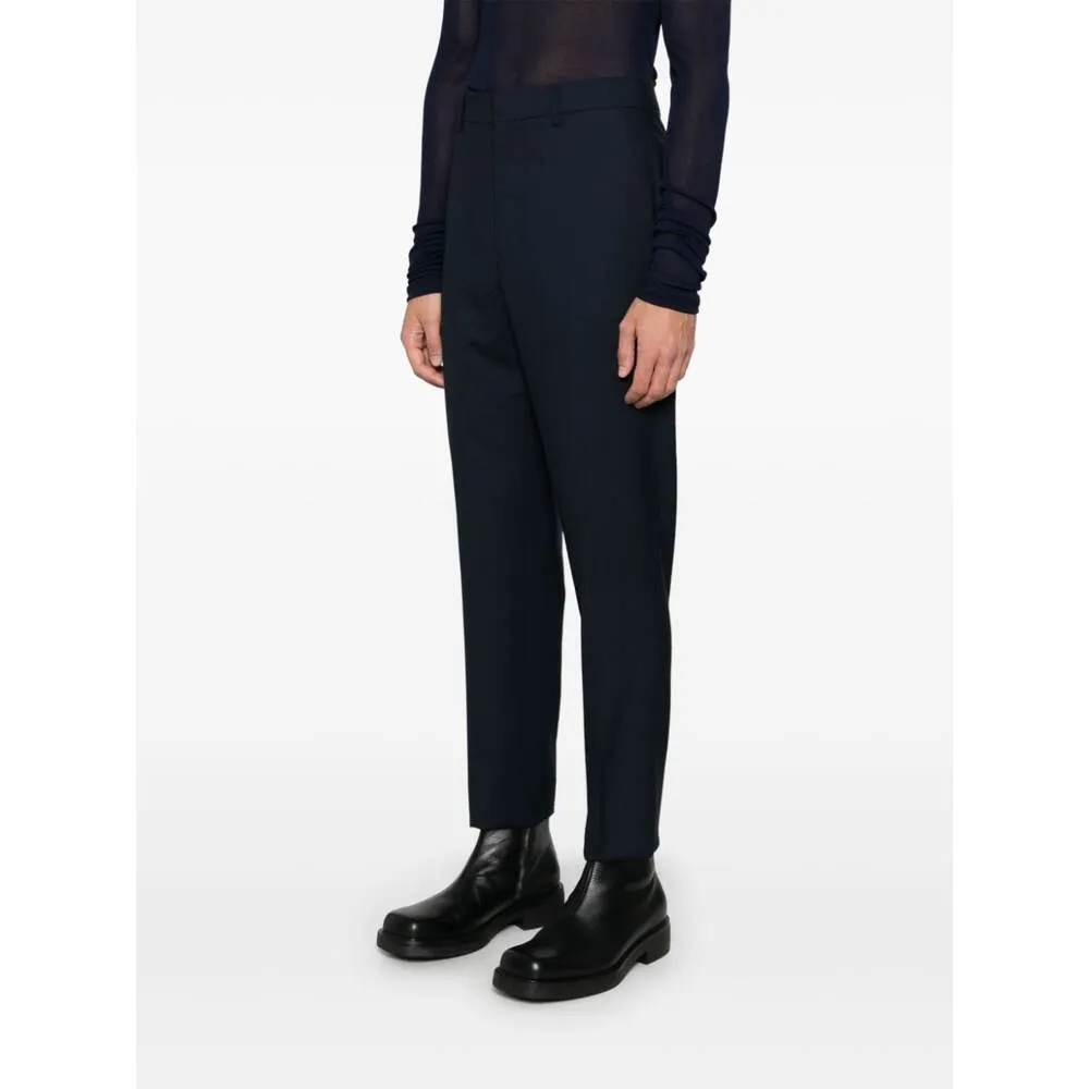 Belt-Loop Casual Pants