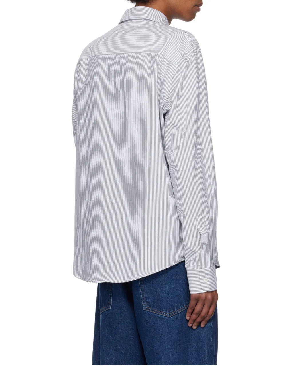 Ami De Coeur Button-Down Striped Shirt