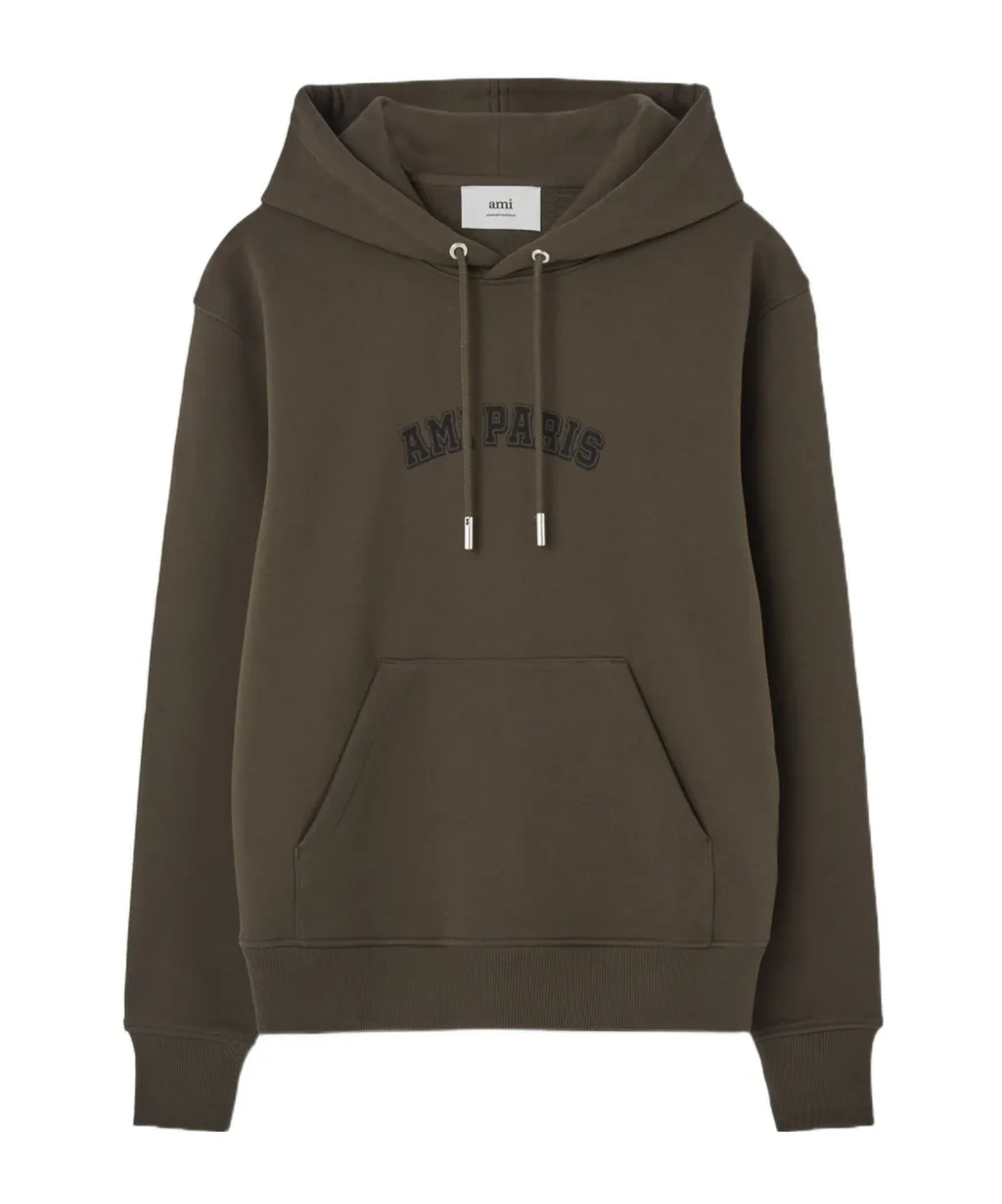 Logo-Printed Drawstring Hoodie