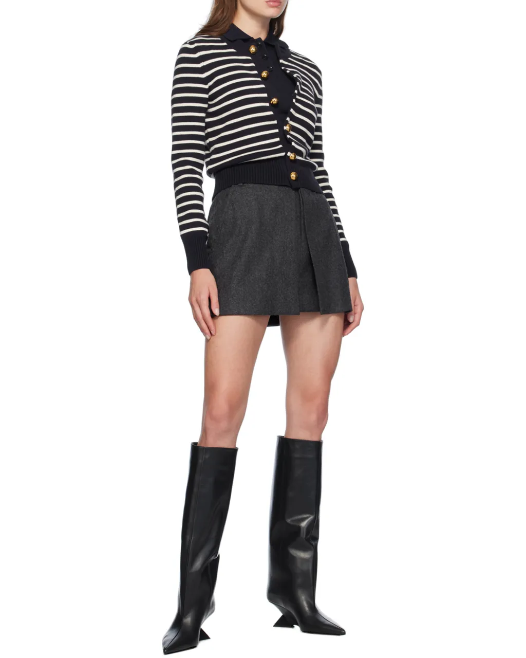 Stitched Miniskirt