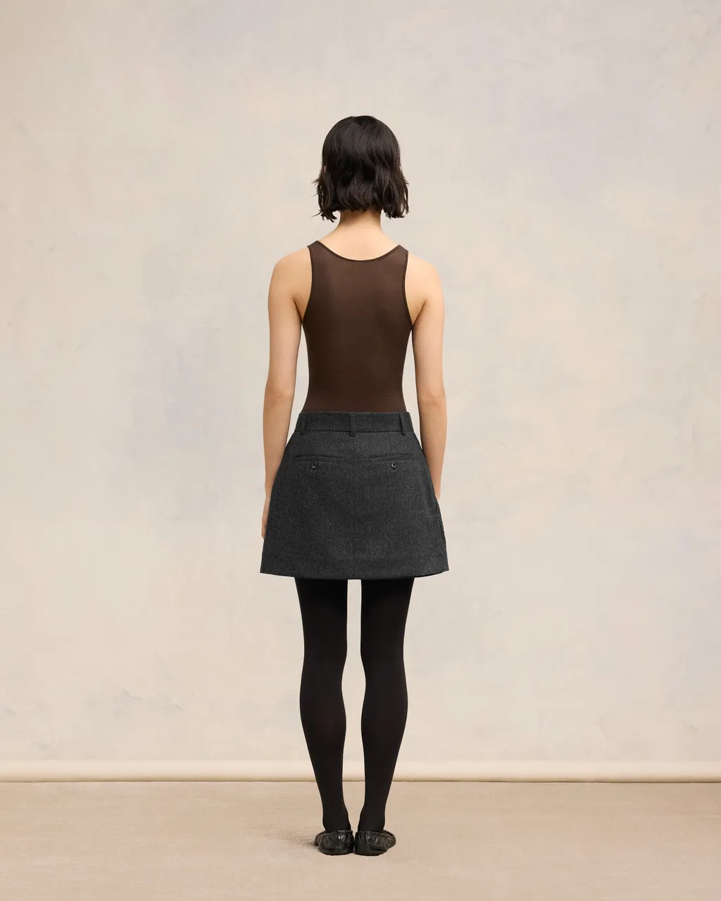 Stitched Miniskirt