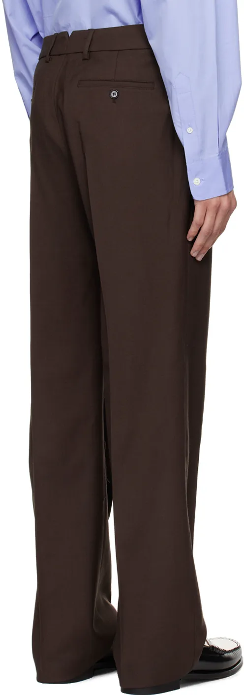 Pleated Tailored Trousers
