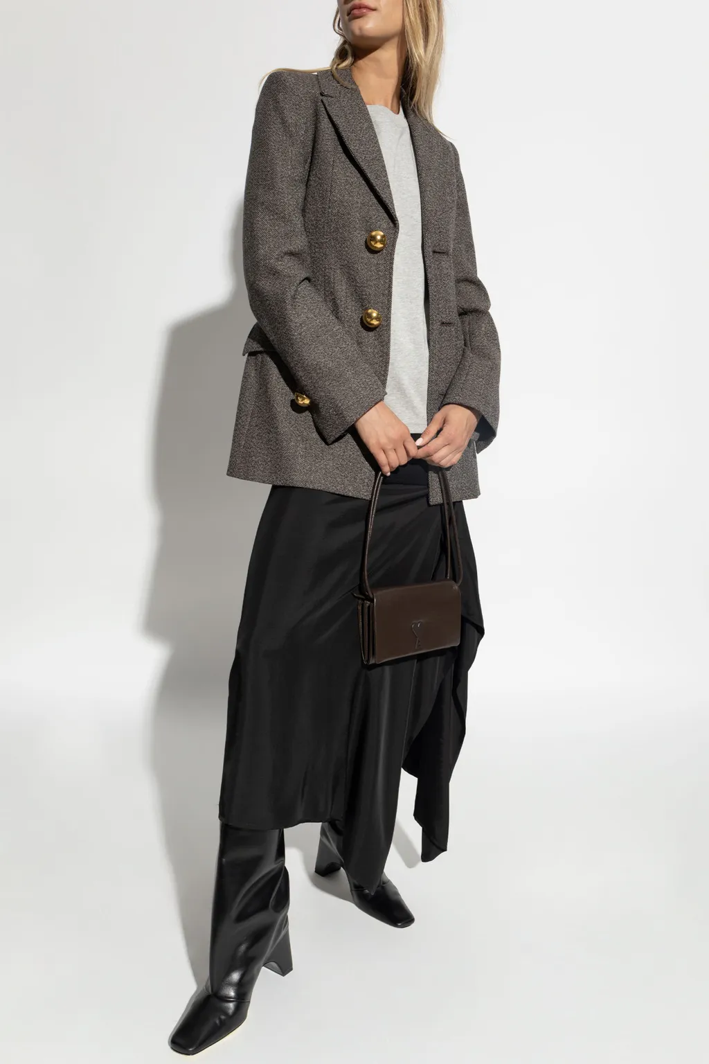 Single Breasted Fitted Jacket