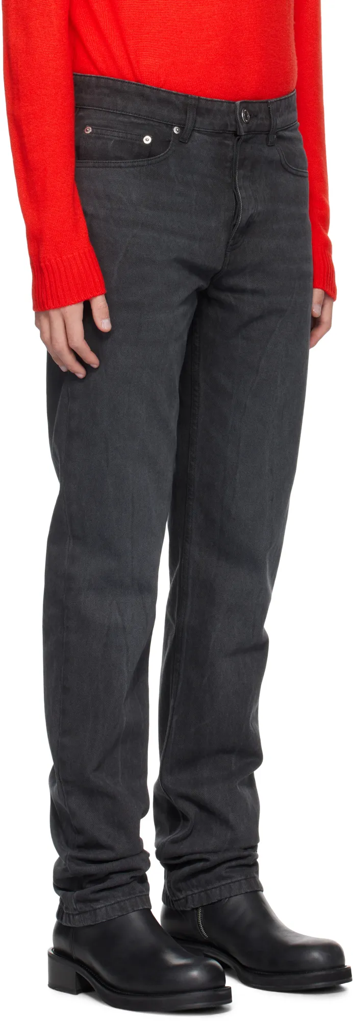 Logo-Patch Jeans