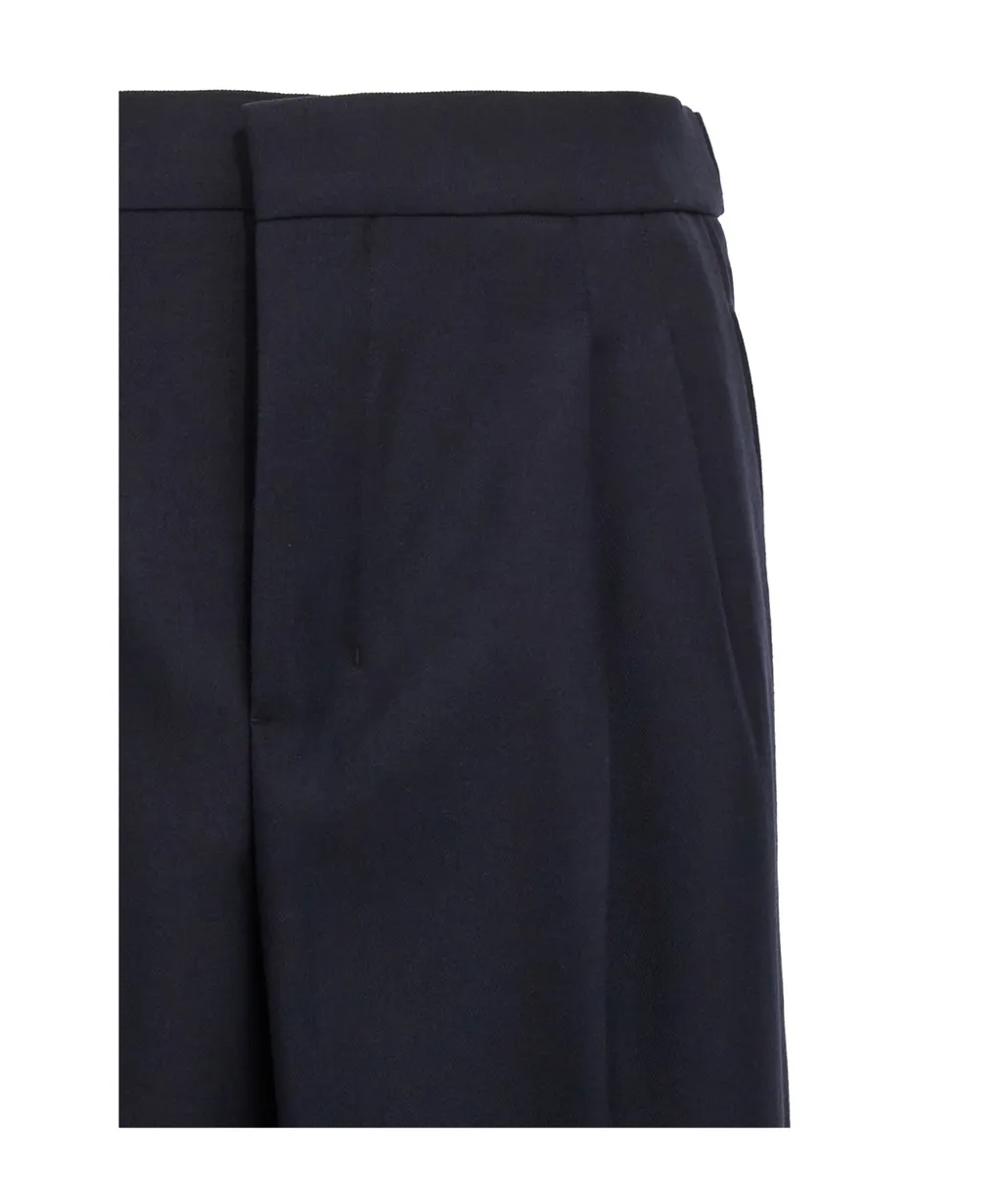 Tailored Wide-Leg Trousers
