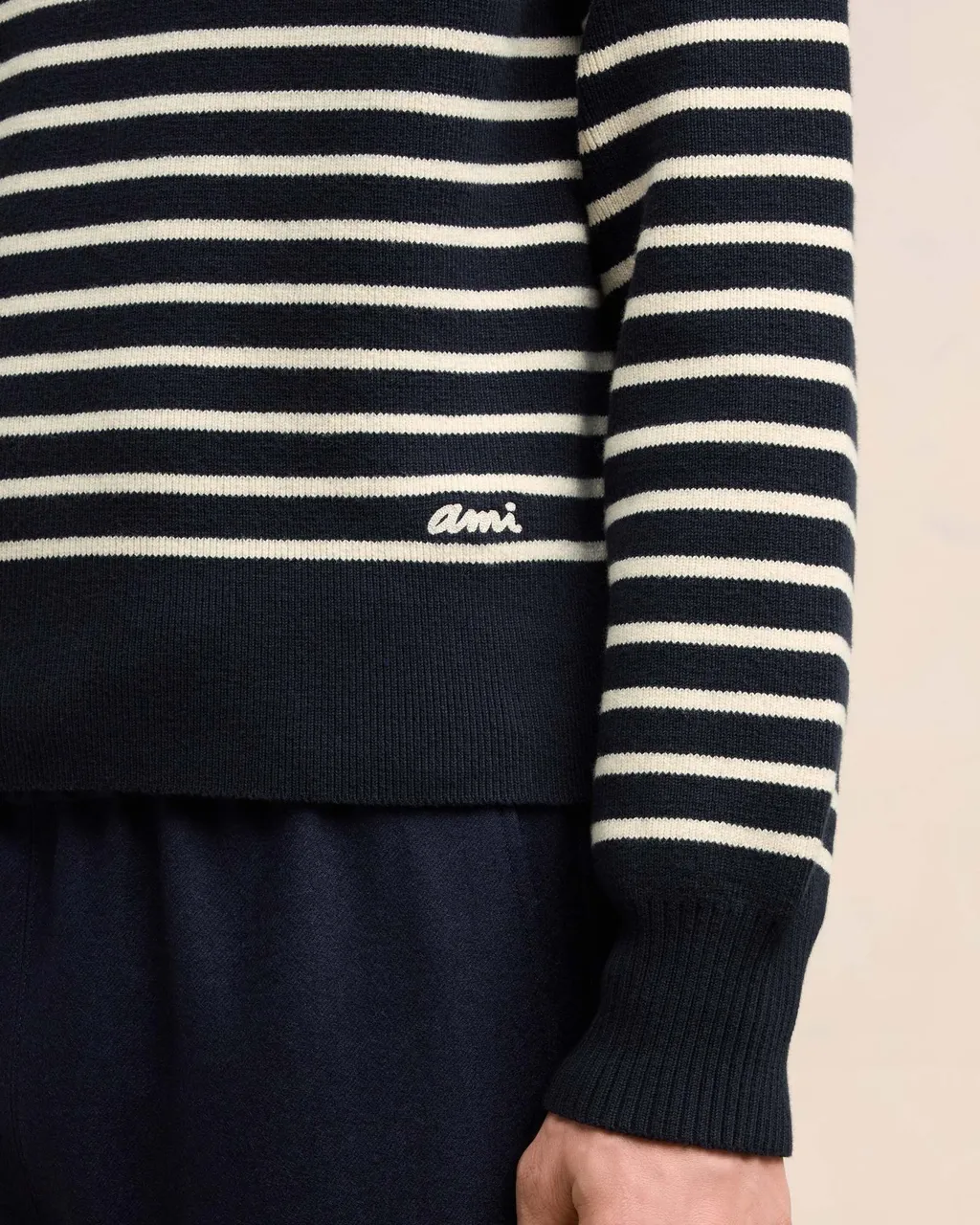 Striped Crewneck Sailor Jumper