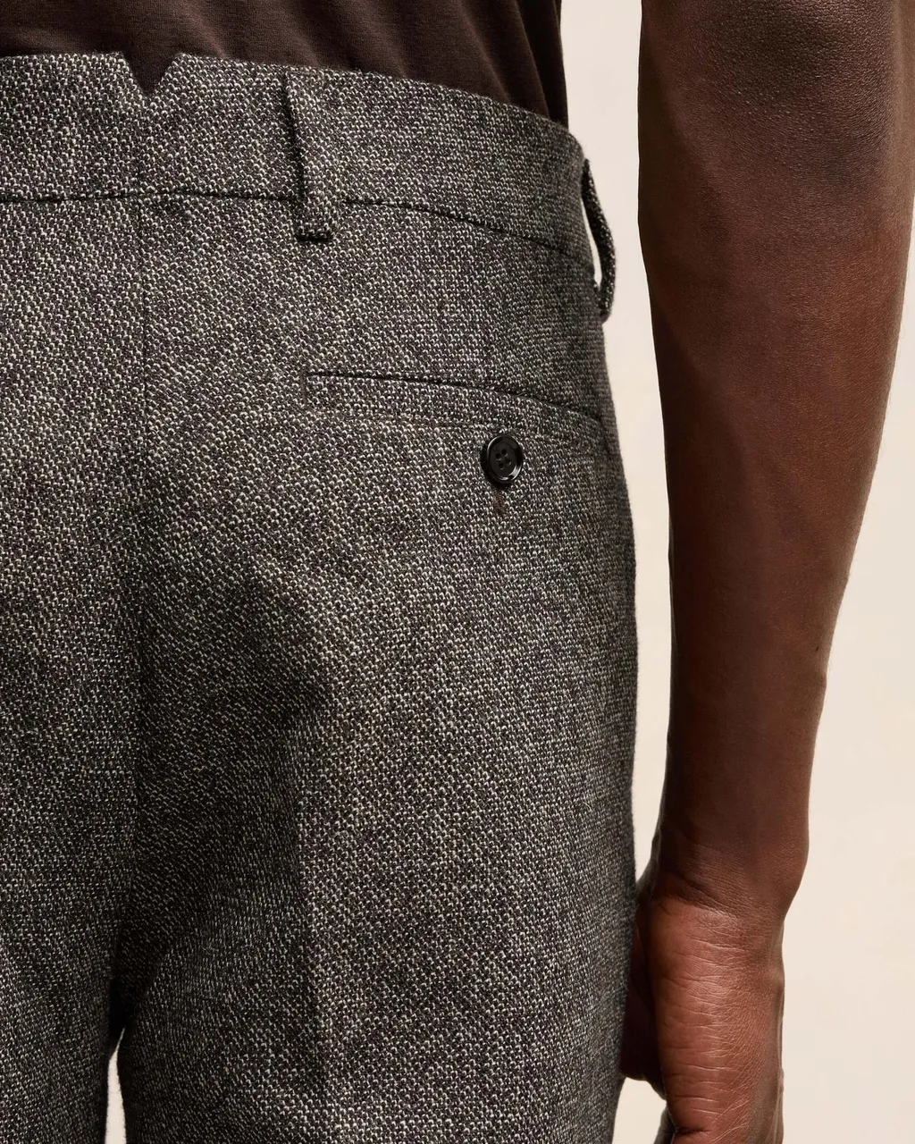 Straight-Leg Tailored Trousers