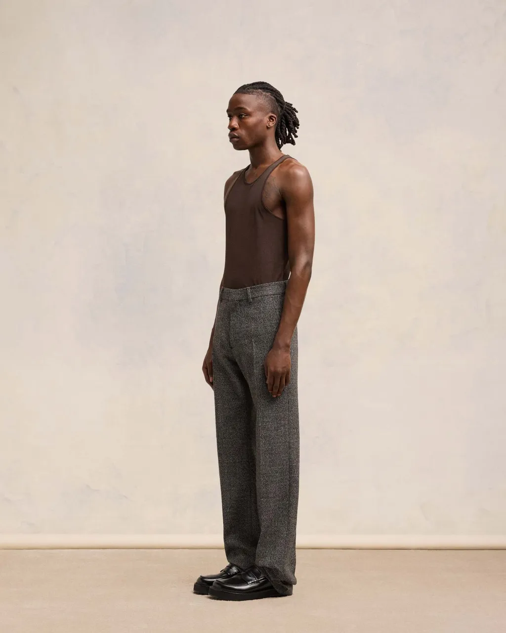 Straight-Leg Tailored Trousers