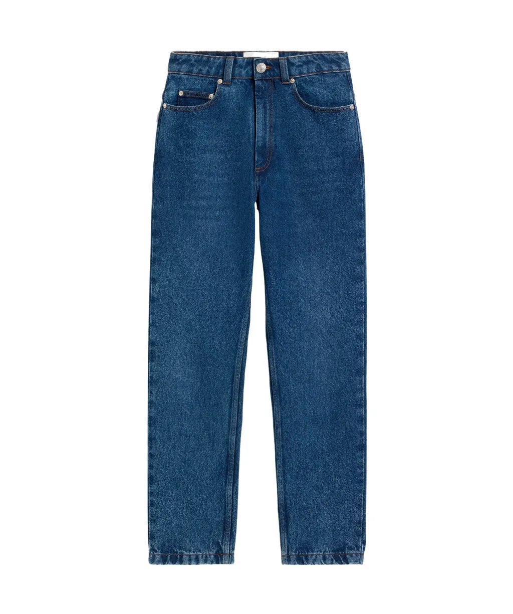 Straight-Leg Slim Fit Jeans