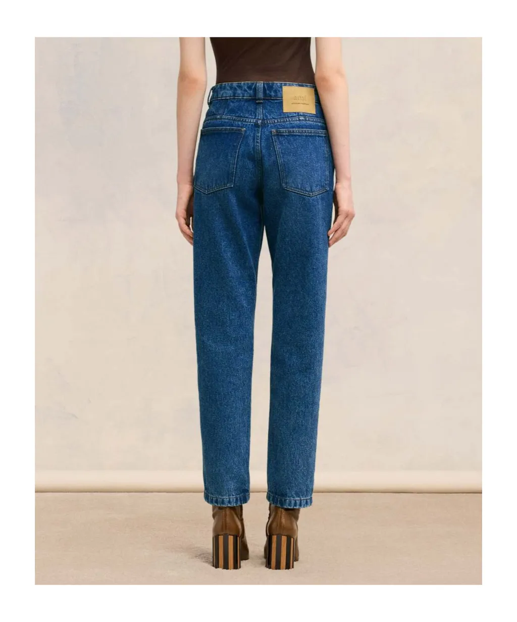 Straight-Leg Slim Fit Jeans