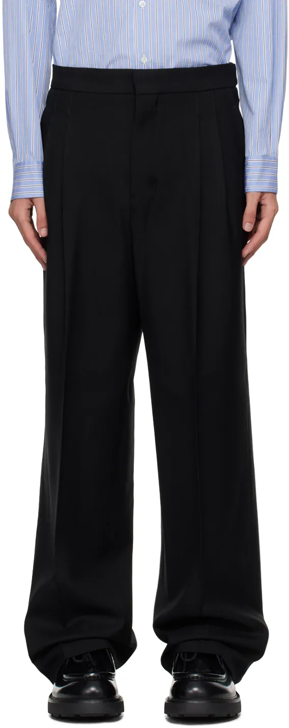 Tailored Wide-Leg Trousers