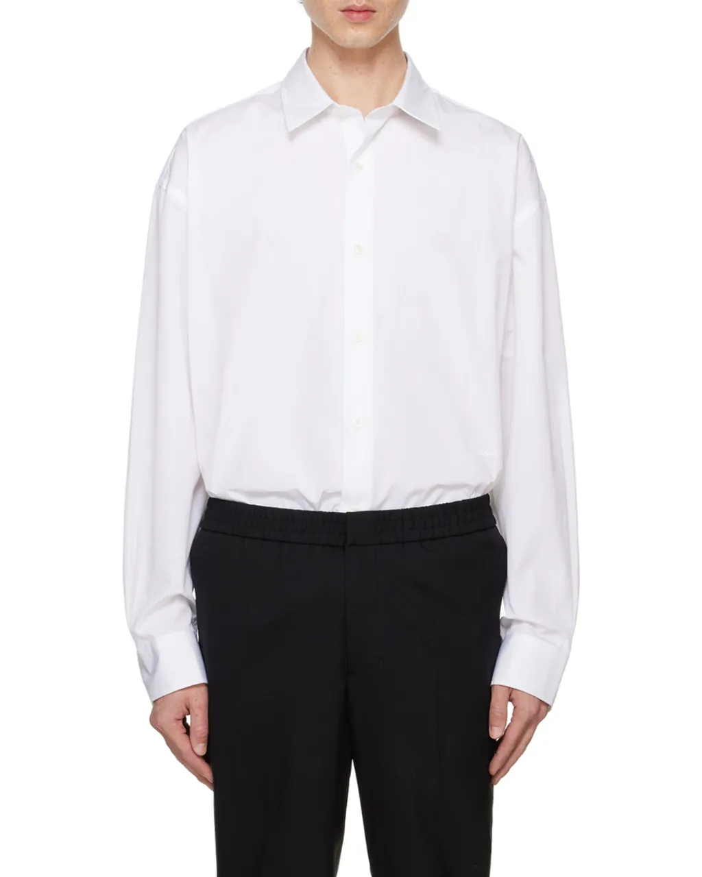 Boxy Fit Poplin Shirt