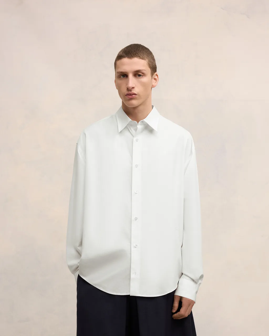 Boxy Fit Poplin Shirt